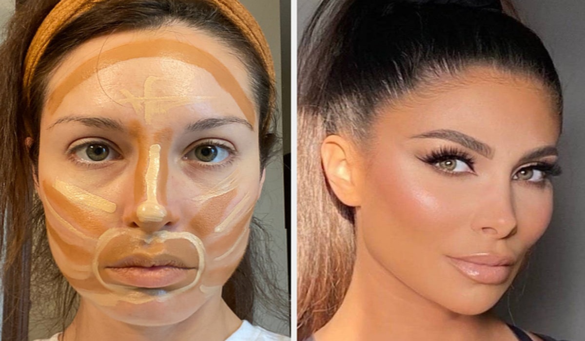 همه چیز درباره پالت آرایشی چندکاره (کانتور، هایلایتر و برنزر) - لیدی کرمگ